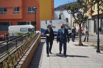 El vicepresidente del Gobierno de Canarias visita el municipio de Valsequillo/Acfi Press.